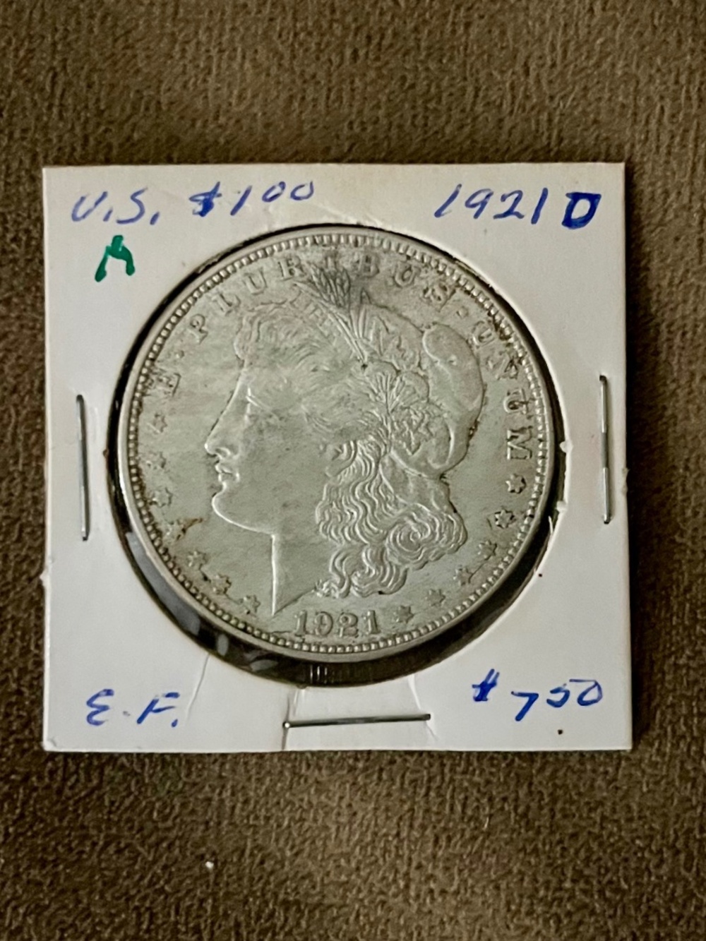 Us Silver Dollar 1921